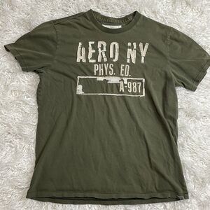 Aeropostale Green T-shirt  Size Large